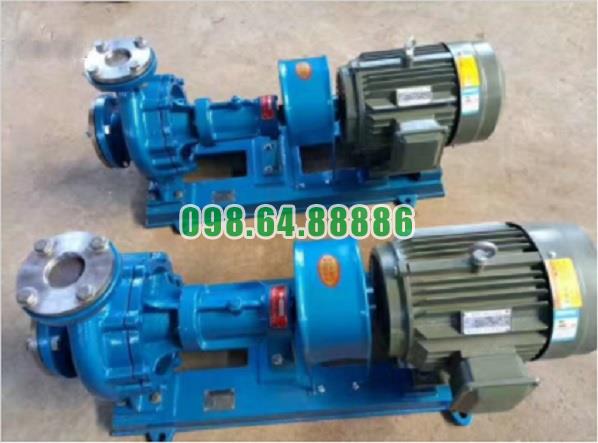 Máy bơm dầu tải nhiệt RY50-32-160 tốc độ 2900 vòng/phút, công suất 3 kW, cột áp 30 m, lưu lượng 12.5 m3/h