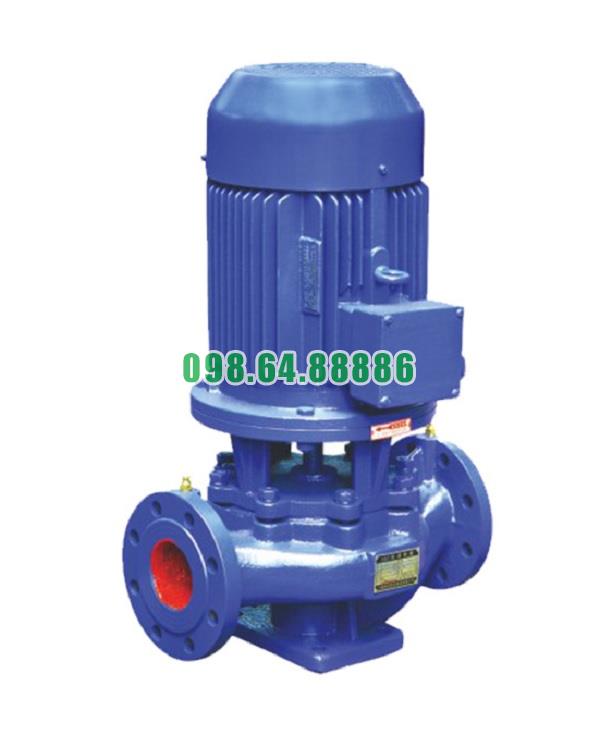 Máy bơm ly tâm trục đứng ISG25-125 động cơ 0.75 kw lưu lượng 1.11 L/s